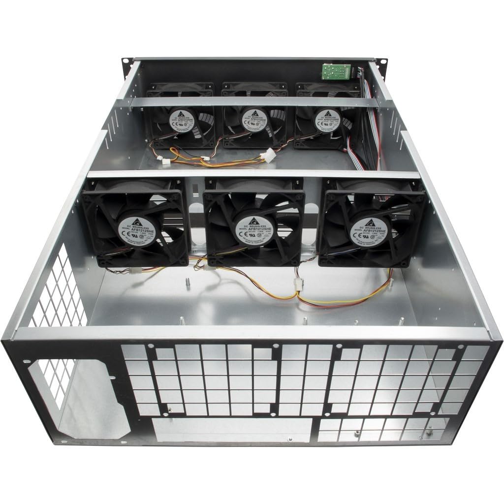 Bo tier Serveur Inter Tech 4W2 MINING RACK Format 4U Pour Le Mining bo-tier-serveur-inter-tech-4w2-mining-rack-format-4u-pour-le-mining