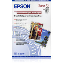 EPSON PREMIUM semi brillant photo papier inkjet 250g/m2 A3+ 20 feuilles pack de 1