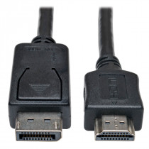 EATON Tripp Lite 6ft DisplayPort to HDMI Adapter Cable