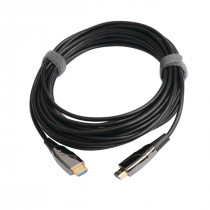 EATON Tripp Lite High-Speed HDMI Cable HDMI Fiber AOC 4K @60Hz 4:4:4 Black M/M 20M