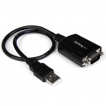 STARTECH Adaptateur USB vers port DB-9 (Série RS-232) - Mâle / Mâle - 0.3 m