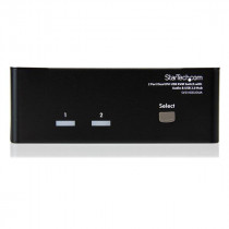STARTECH StarTech.com Commutateur KVM USB et double DVI à 2 ports avec audio et hub USB 2.0