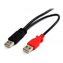 STARTECH Câble USB 2.0 en Y A vers Mini B