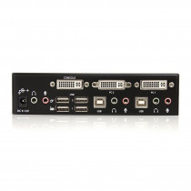 STARTECH Commutateur KVM 2 Ports DVI, USB et Audio