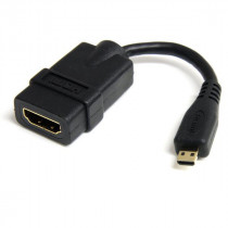 STARTECH Câble HDMI haute vitesse HDMI (femelle)/Micro HDMI (mâle) - 13 cm