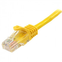 STARTECH Câble réseau Cat5e UTP sans crochet - 50 cm Jaune