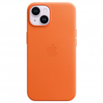 APPLE Coque en cuir avec MagSafe pour iPhone 14