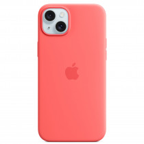APPLE Coque en silicone avec MagSafe pour iPhone 15 Plus