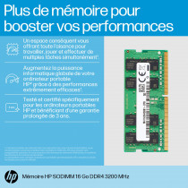 HP 16Go 1x16Go DDR4 3200 SODIMM Memory