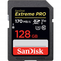 sandisk Carte mémoire SDXC Extreme PRO UHS-I U3 128 Go