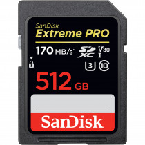 sandisk SanDisk Carte mémoire SDXC Extreme PRO UHS-I U3 512 Go