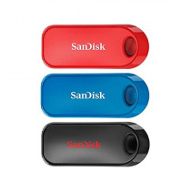sandisk Cruzer Snap USB 32G 3Pack Black/Blue/Red