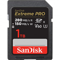 sandisk Extreme PRO 1TB V60 UHS-II 280/150MBs