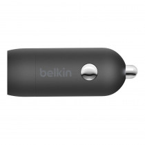 BELKIN Boost Charge Chargeur de voiture 1 port USB-C (20 W) sur prise allume-cigare (Noir)