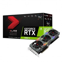 PNY GeForce RTX 3080 Ti 12Go  GeForce RTX 3080 Ti 12Go GDDR6X RGB Triple Fan 3x DisplayPort 1.4a 1x HDMI 2.1 2x 8-Pin Graphics Card