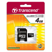 TRANSCEND 4 GB microSDHC Class