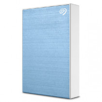 Seagate One Touch 4To External HDD  One Touch 4To External HDD with Password Protection Light Blue