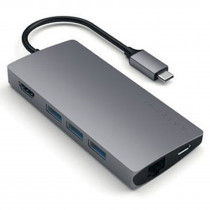 Satechi HUB USB-C 8 EN 1 GRIS SIDERAL