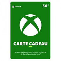 Microsoft carte_cadeau__carte_cadeaux_xbox_50_euros