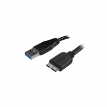 STARTECH Câble SuperSpeed USB 3.0 slim A vers Micro B de 0,5 m