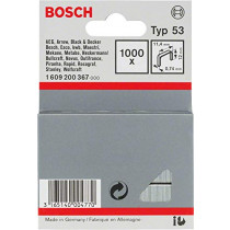 Bosch Professional Bosch 1609200367 Agrafes 12 / 11,4 mm 1000 pièces Type 53