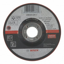 Bosch Professional 2608602218 Meule à ébarber WA 46 BF, Gris, 125x3 mm
