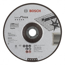 Bosch Professional Bosch 2608603499 Disque Ã  tronÃ§onner Ã  moyeu dÃ©portÃ© best for inox rapido A 46 V inox BF 180 mm 1,6 mm