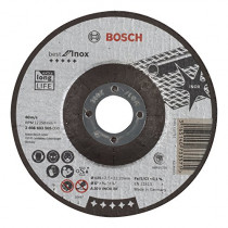 Bosch Professional Bosch 2608603505 Disque Ã  tronÃ§onner Ã  moyeu dÃ©portÃ© best for inox A 30 V inox BF 125 mm 2,5 mm