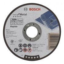 Bosch Professional Bosch 2608603512 Disque Ã  tronÃ§onner Ã  moyeu plat best for metal rapido A 60 W BF 115 mm 1,0 mm