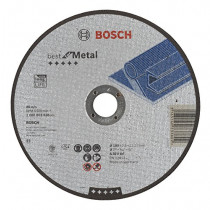 Bosch Professional Bosch 2608603528 Disque à tronçonner à moyeu plat best for metal A 30 V BF 180 mm 2,5 mm