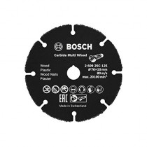 Bosch Professional 260925C125 Disque à tronçonner Carbide Multi Wheel (Bois, Plastique, Tuyau en cuivre, Ø 76 mm, alésage Ø 10 mm, Accessoire pour meuleuse Angulaire)