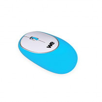 WE Souris sans fil silicone Bleue nuit Silicone anti stress 1000 DPI Dongle USB Plu