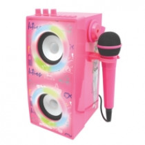 Lexibook Enceinte Tendance Bluetooth® portable avec micro et effets lumineux Barbie