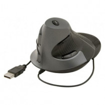 GENERIQUE Souris ergonomique verticale USB (noire)