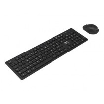 PORT DESIGN Mouse and Keyboard 2in1  Mouse and Keyboard 2in1 Robust and long-lasting keyboard Ergonomic and ambidextrous mouse Wireless 2.4Ghz USB-A/USB-C