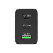 Port Connect Chargeur Secteur Combo 65W 2x USB-C Power Delivery / 1x USB-A
