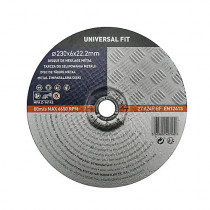 Universal Fit Disque de meulage métal 230x6x22,2 mm Universel fit