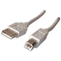 MCL Samar Câble USB 2.0 MCL  type A / B mâle  5m Noir