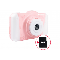 Agfaphoto Realikids Cam 2 Rose avec carte mémoire 8Gb inclus