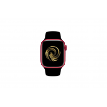 Reborn Apple Watch Series 7 (PRODUCT)RED 45mm reconditionnee Grade A avec bracelet noir