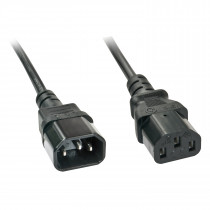 Lindy 2m IEC-Extension Cable C14 to C13
