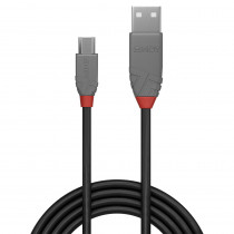 Lindy Câble USB 2.0 type A vers Micro-B Anthra Line 1m