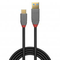 Lindy Câble USB 3.1 type C A 5A Anthra Line 1.5m
