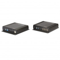 Lindy 140m Cat.6 DVI-D USB Audio & RS232 KVM Extender