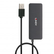 Lindy Hub USB 2.0  - 4 ports type A (Noir)