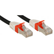 Lindy S/FTP Cat.6A Cable Black 5m LSOH incl. Testprotocol
