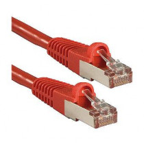 Lindy Cat.6A S/FTP LSOH Red 0.3m Patch Cable