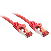 Lindy Basic Cat.6 S/FTP Cable Red 0.3m Patch Cable