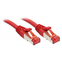 Lindy Cat.6 S/FTP Cable Red 0.3m Patch Cable