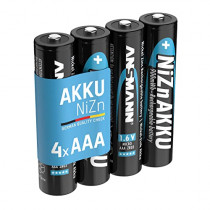 Ansmann Batterie NiZN Micro AAA 900mWh 4x 4x AAA (Micro)